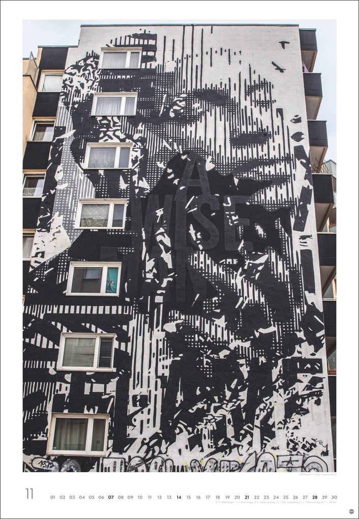 Weitere Ansicht: Streetart Posterkalender 2027