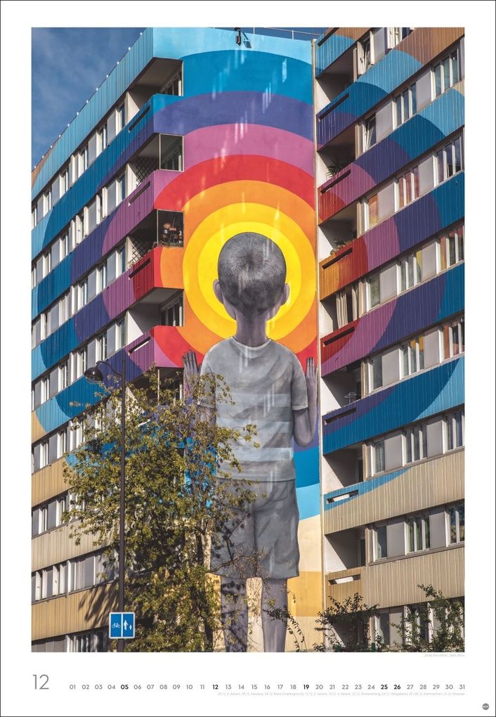 Weitere Ansicht: Streetart Posterkalender 2027