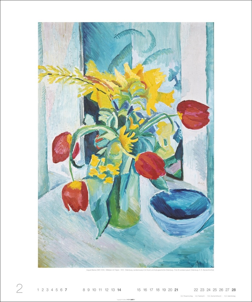 Weitere Ansicht: August Macke Edition Kalender 2027 | August Macke