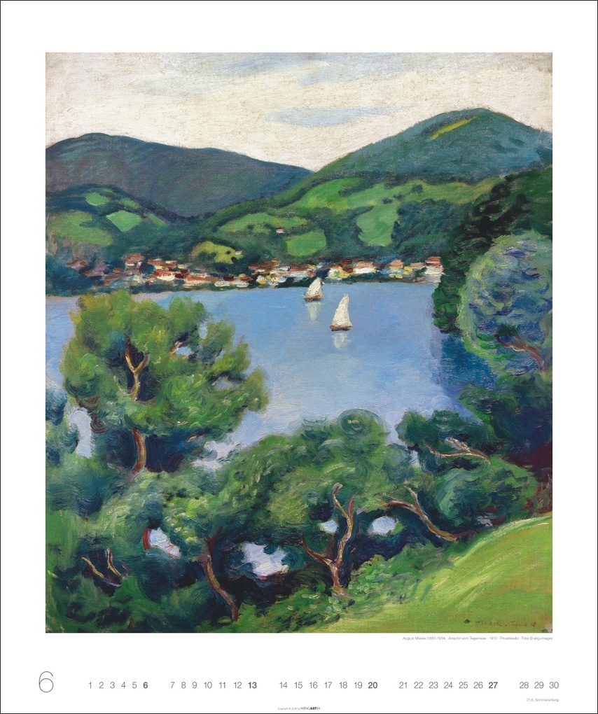 Weitere Ansicht: August Macke Edition Kalender 2027 | August Macke