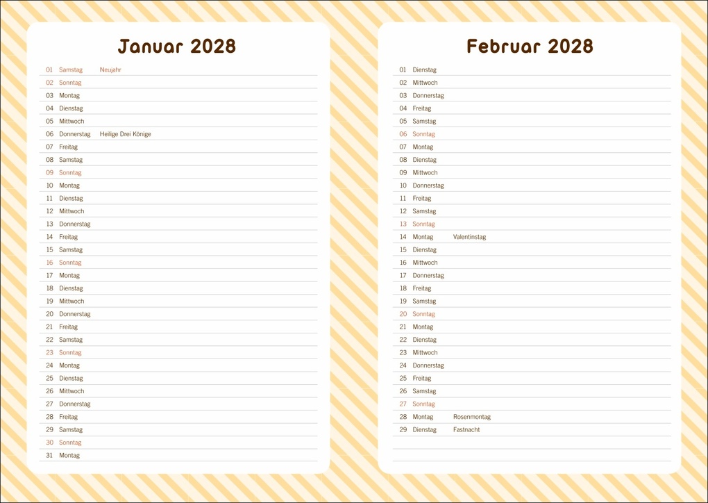 Weitere Ansicht: Pusheen 17-Monats-Kalenderbuch A5 2027 - 17 Monate. Von August 2026 bis Dezember 2027