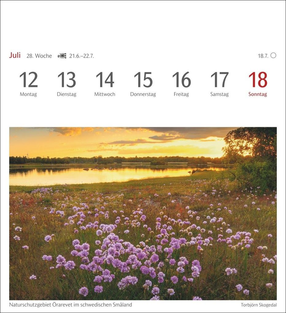 Weitere Ansicht: Lichtblicke Postkartenkalender 2027 - Wochenkalender mit 53 Postkarten