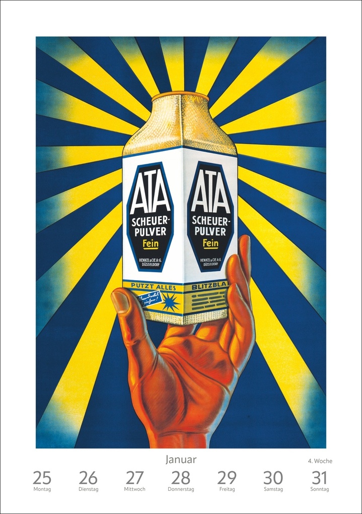 Weitere Ansicht: Alles Reklame! Wochen-Kulturkalender 2027 - 53 nostalgische Werbeplakate