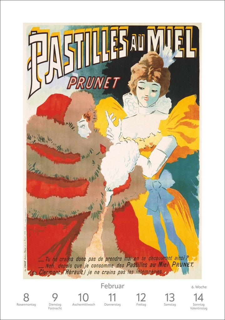 Weitere Ansicht: Alles Reklame! Wochen-Kulturkalender 2027 - 53 nostalgische Werbeplakate