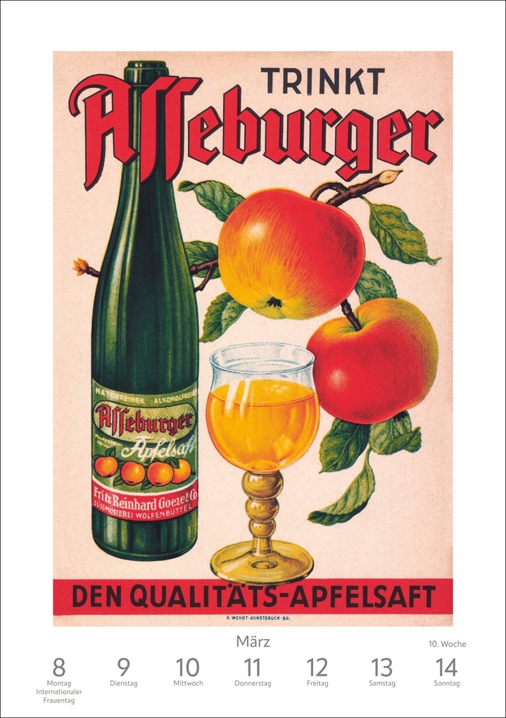 Weitere Ansicht: Alles Reklame! Wochen-Kulturkalender 2027 - 53 nostalgische Werbeplakate