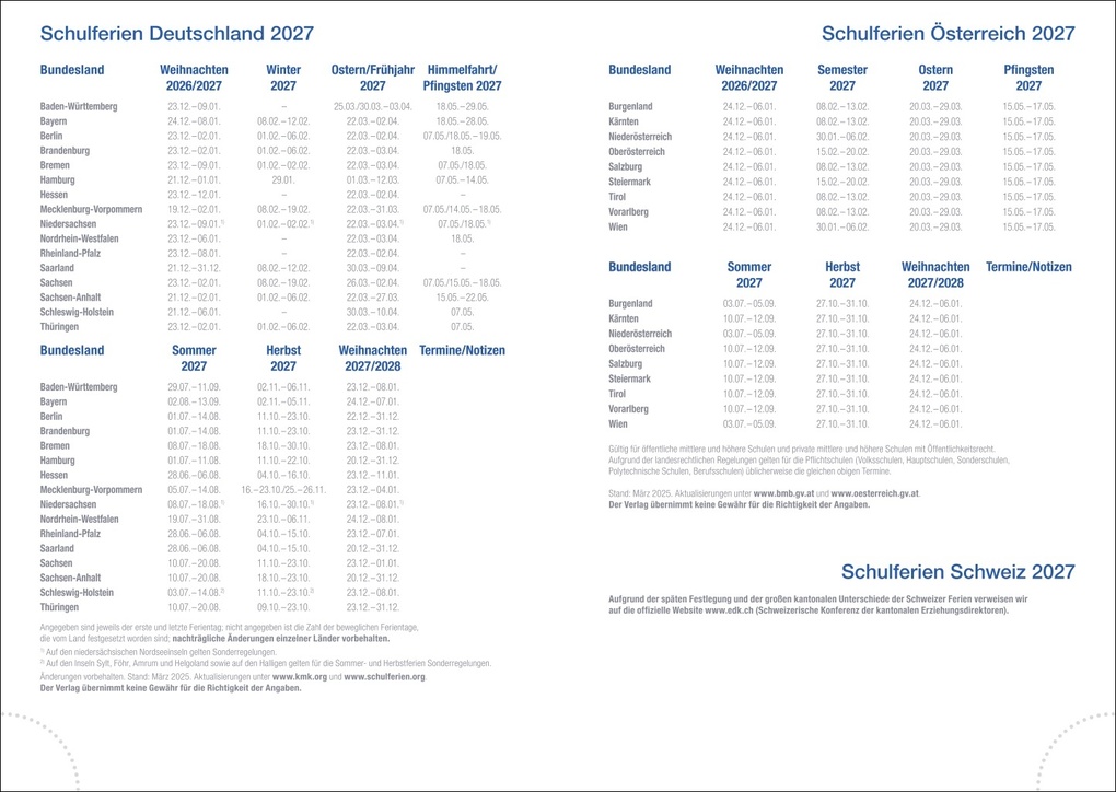 Weitere Ansicht: Wochen-Cheftimer A5, Alu gold 2027