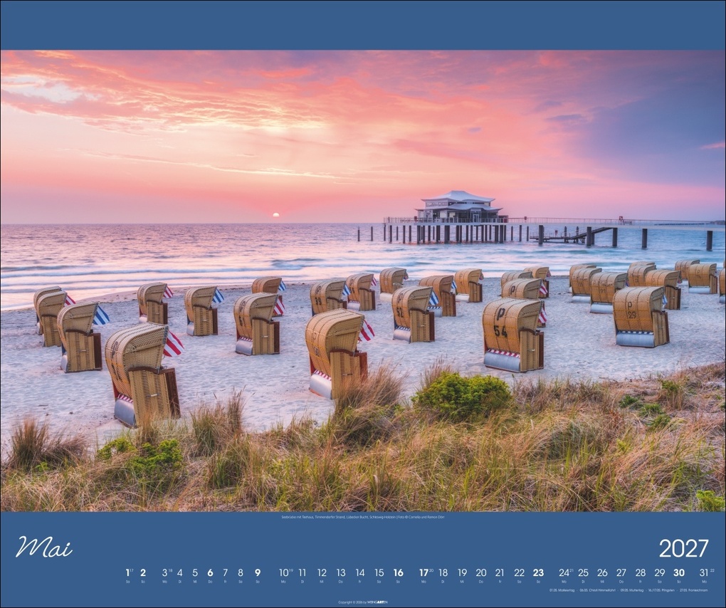 Weitere Ansicht: Ostsee Kalender 2027