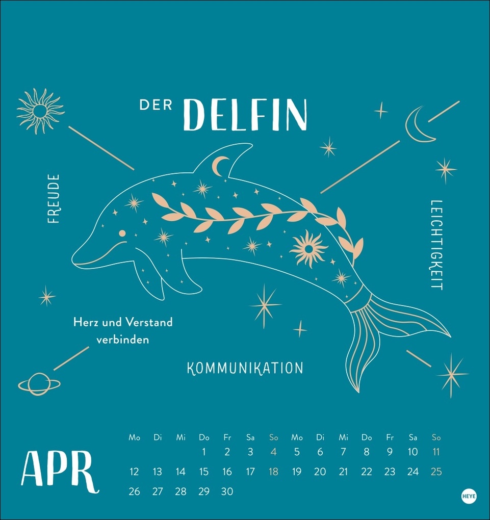 Weitere Ansicht: Krafttiere Postkartenkalender 2027