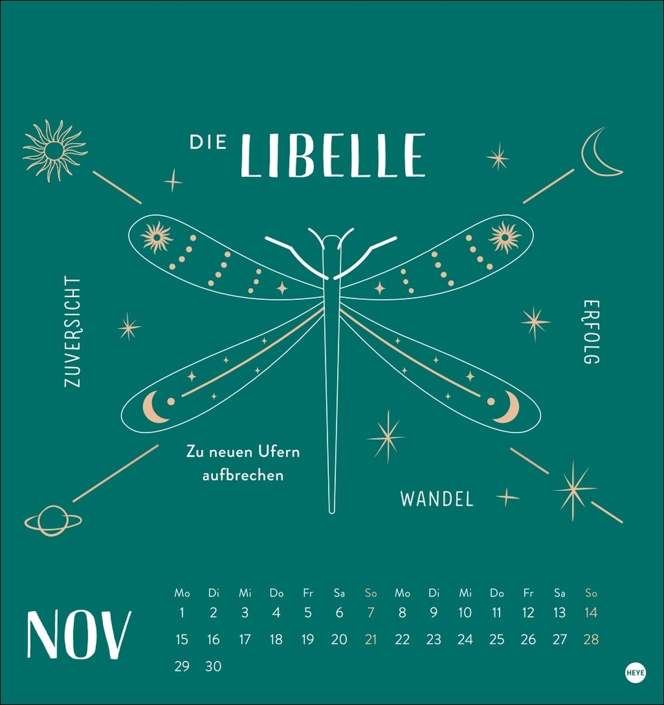 Weitere Ansicht: Krafttiere Postkartenkalender 2027