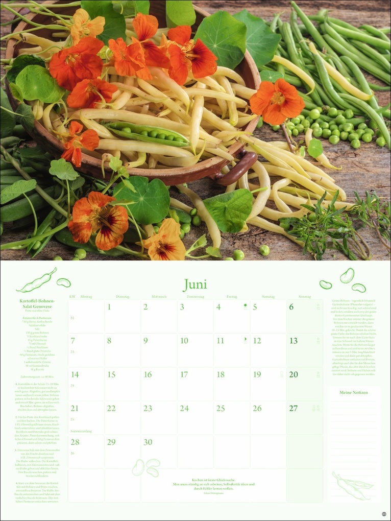 Weitere Ansicht: Küchenkalender Broschur XL 2027