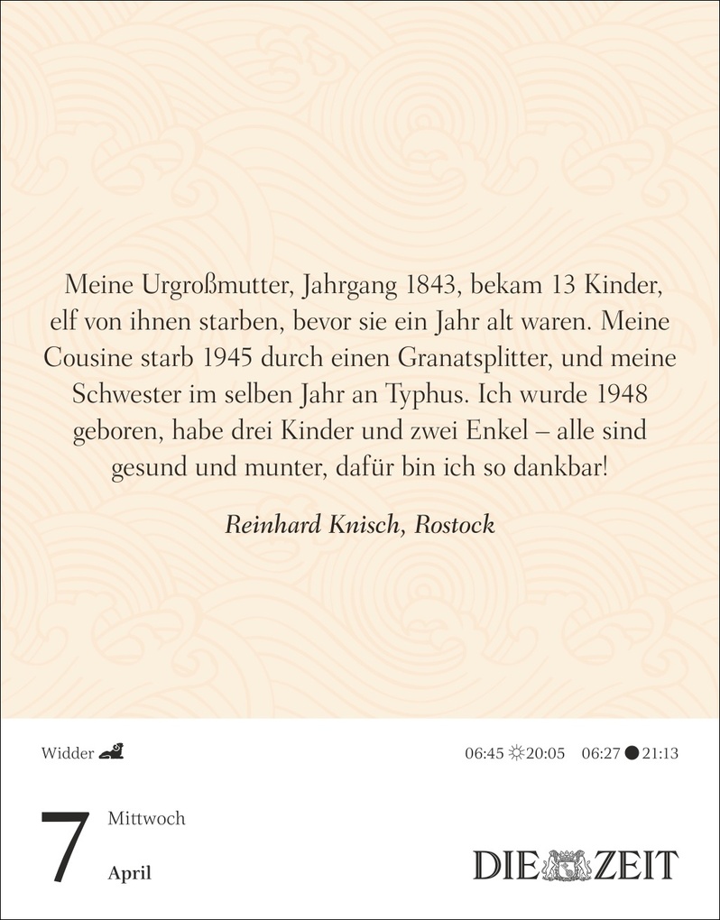 Weitere Ansicht: Was mein Leben reicher macht Tagesabreißkalender 2027 - Glücksmomente für jeden Tag