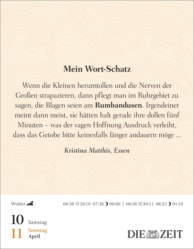 Weitere Ansicht: Was mein Leben reicher macht Tagesabreißkalender 2027 - Glücksmomente für jeden Tag