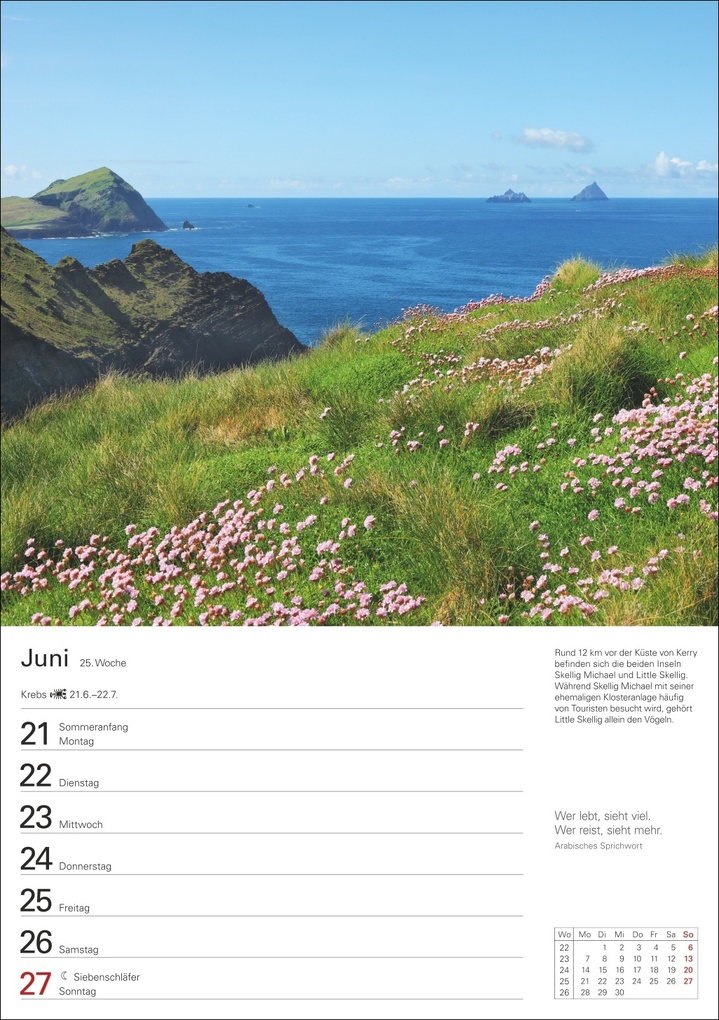 Weitere Ansicht: Irland Wochenplaner 2027 - Eine Reise in 53 Bildern | Ulrike Issel