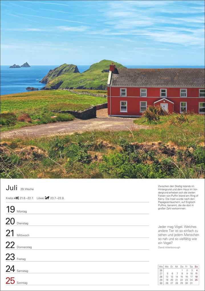 Weitere Ansicht: Irland Wochenplaner 2027 - Eine Reise in 53 Bildern | Ulrike Issel