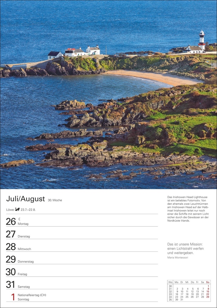 Weitere Ansicht: Irland Wochenplaner 2027 - Eine Reise in 53 Bildern | Ulrike Issel