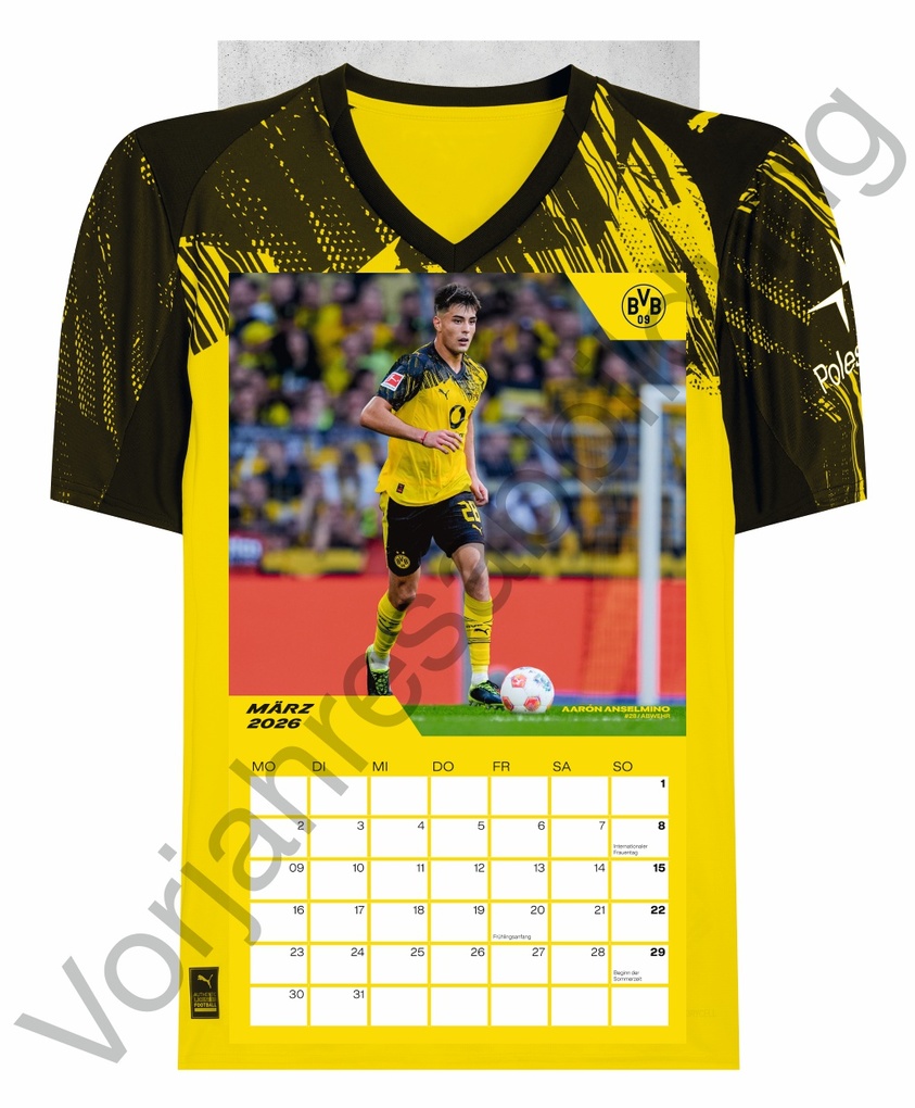 Weitere Ansicht: BVB Trikotkalender 2027