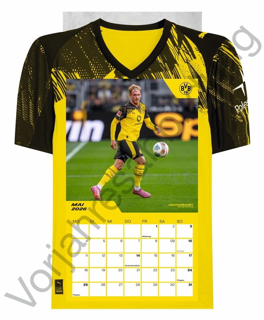 Weitere Ansicht: BVB Trikotkalender 2027