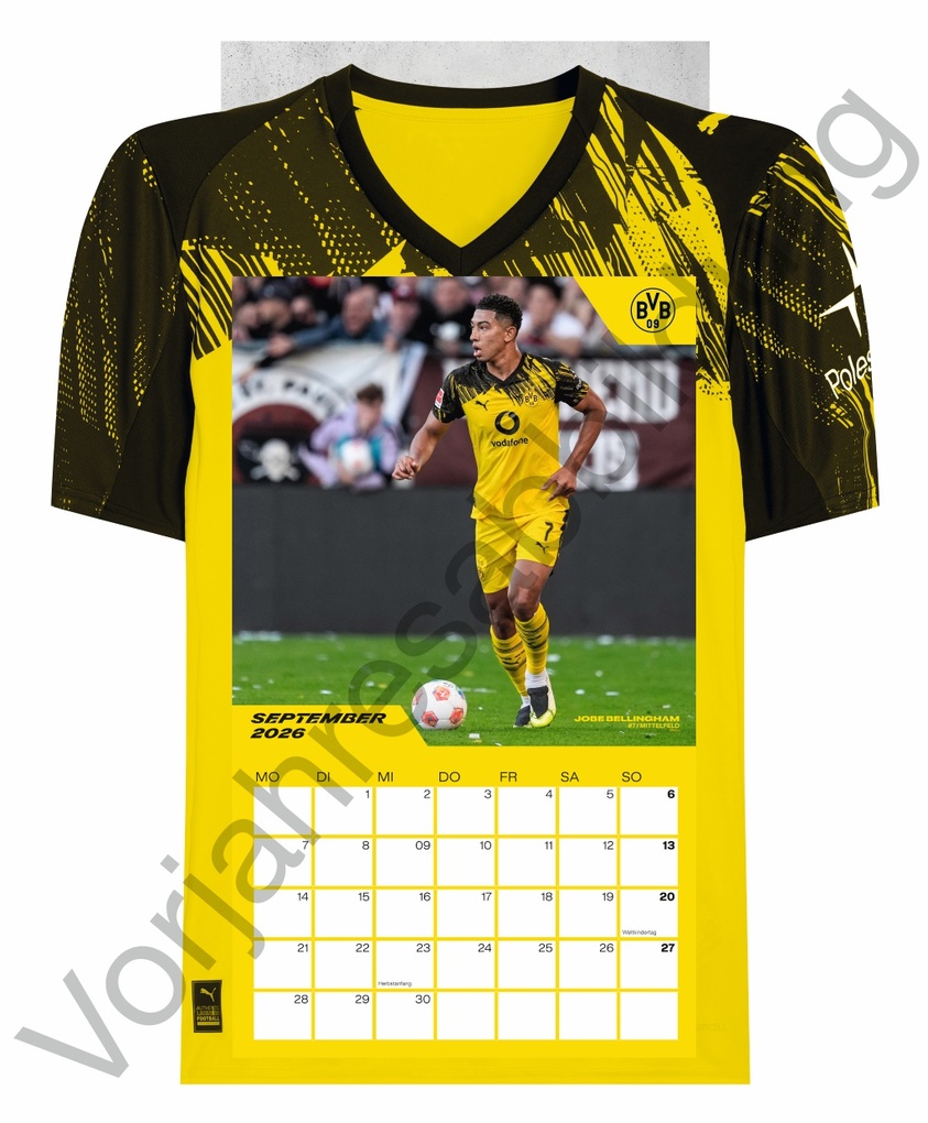 Weitere Ansicht: BVB Trikotkalender 2027