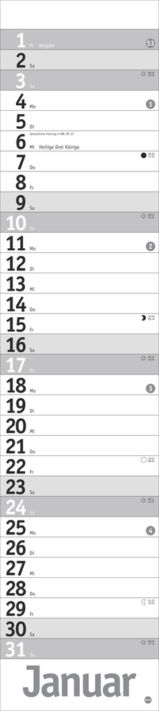 Weitere Ansicht: Langplaner, silber 2027