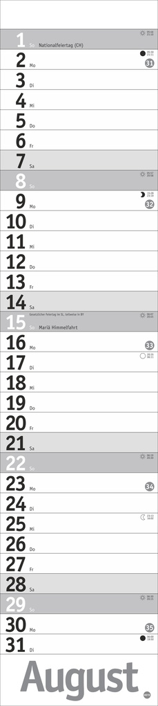 Weitere Ansicht: Langplaner, silber 2027