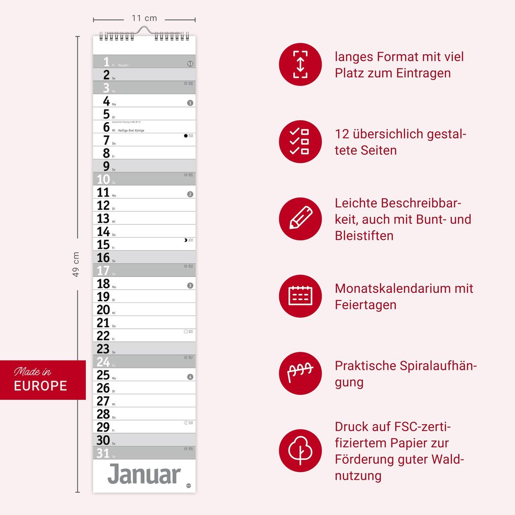 Weitere Ansicht: Langplaner, silber 2027