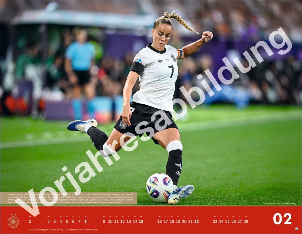 Weitere Ansicht: DFB Frauen Posterkalender 2027