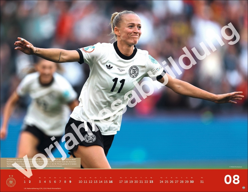 Weitere Ansicht: DFB Frauen Posterkalender 2027