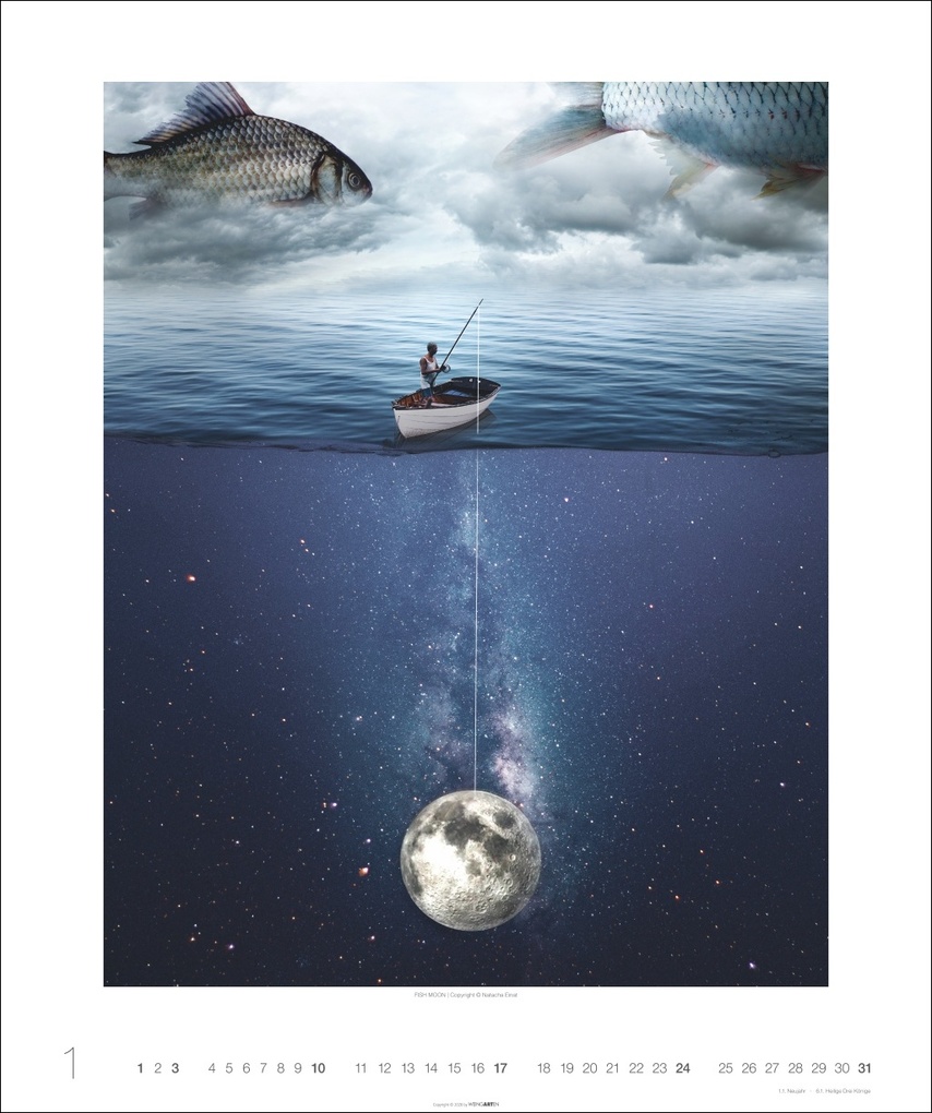 Weitere Ansicht: Surreale Welten Kalender 2027 | Natacha Einat