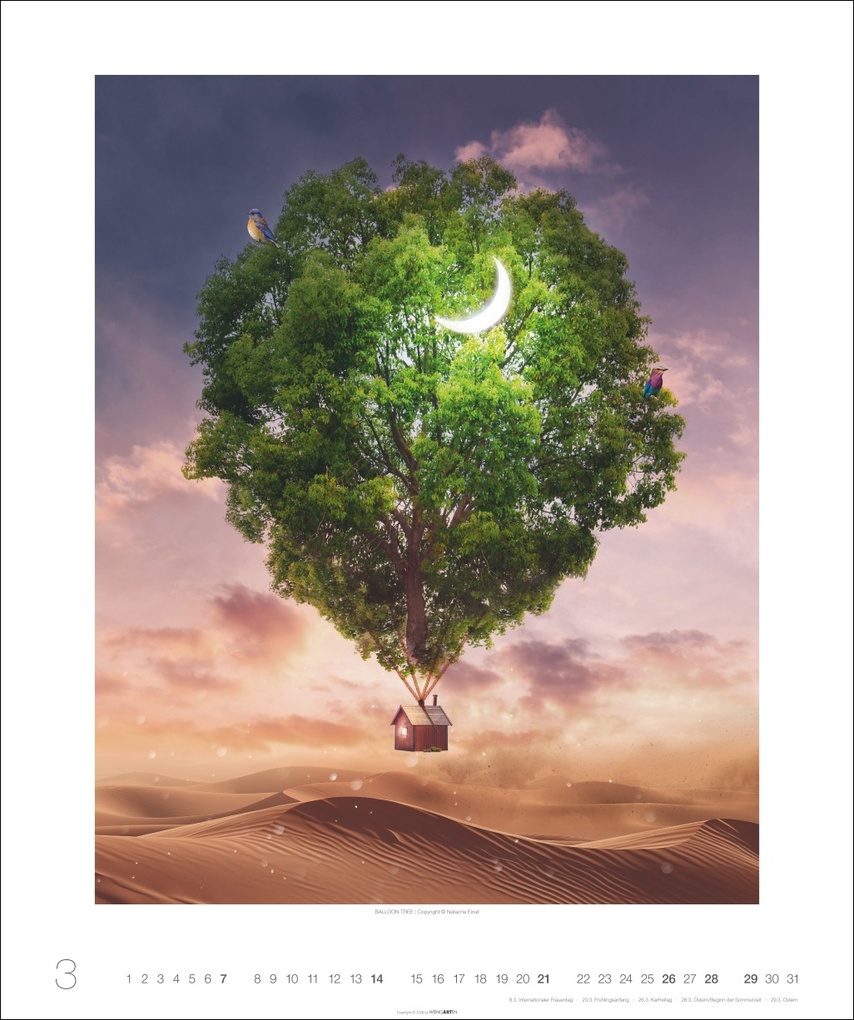 Weitere Ansicht: Surreale Welten Kalender 2027 | Natacha Einat