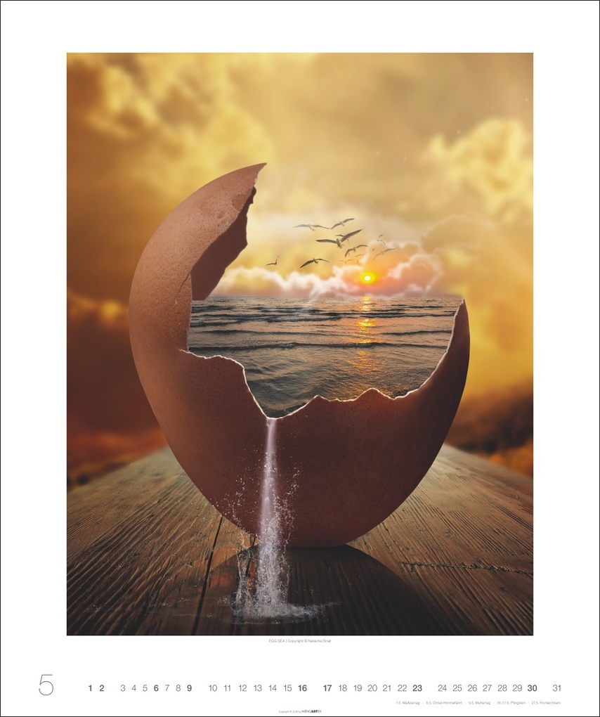 Weitere Ansicht: Surreale Welten Kalender 2027 | Natacha Einat