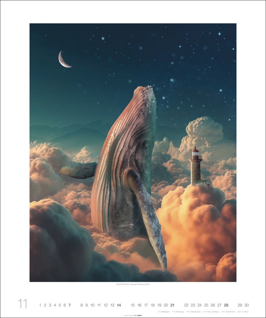 Weitere Ansicht: Surreale Welten Kalender 2027 | Natacha Einat