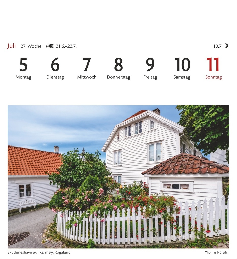 Weitere Ansicht: Norwegen Sehnsuchtskalender 2027 - Wochenkalender mit 53 Postkarten