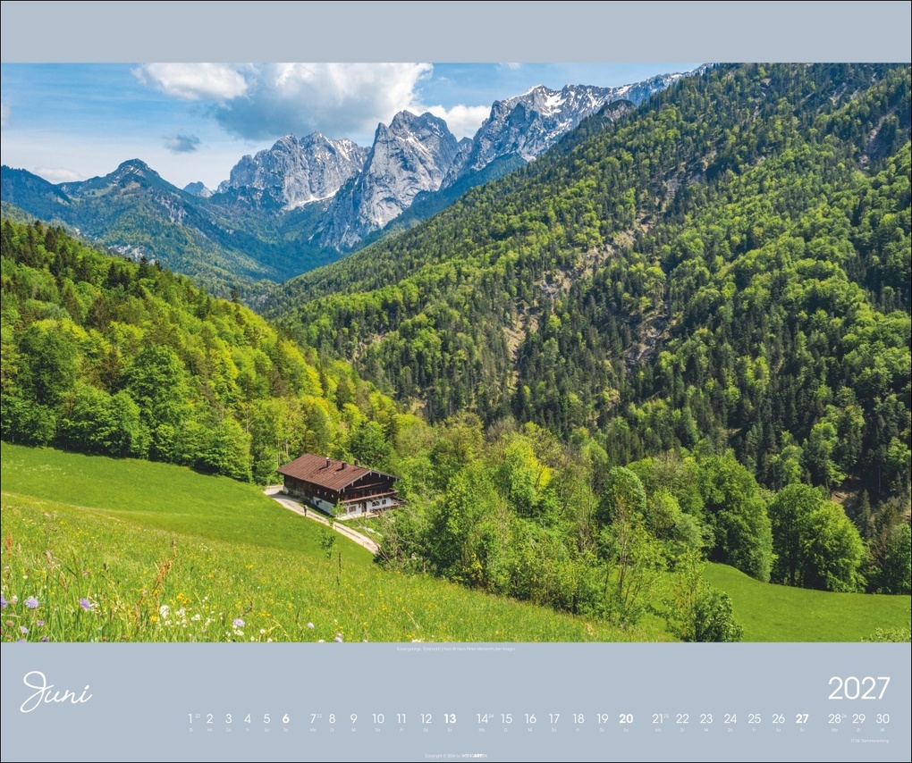 Weitere Ansicht: Alpen im Licht Kalender 2027