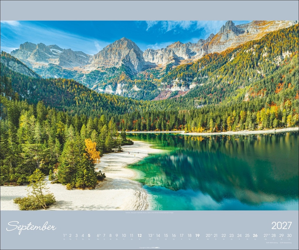 Weitere Ansicht: Alpen im Licht Kalender 2027