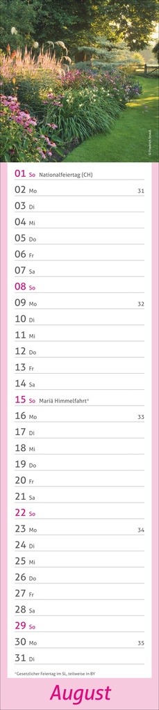 Weitere Ansicht: times&more Garten Langplaner 2027