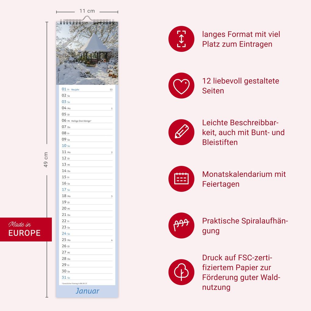 Weitere Ansicht: times&more Garten Langplaner 2027