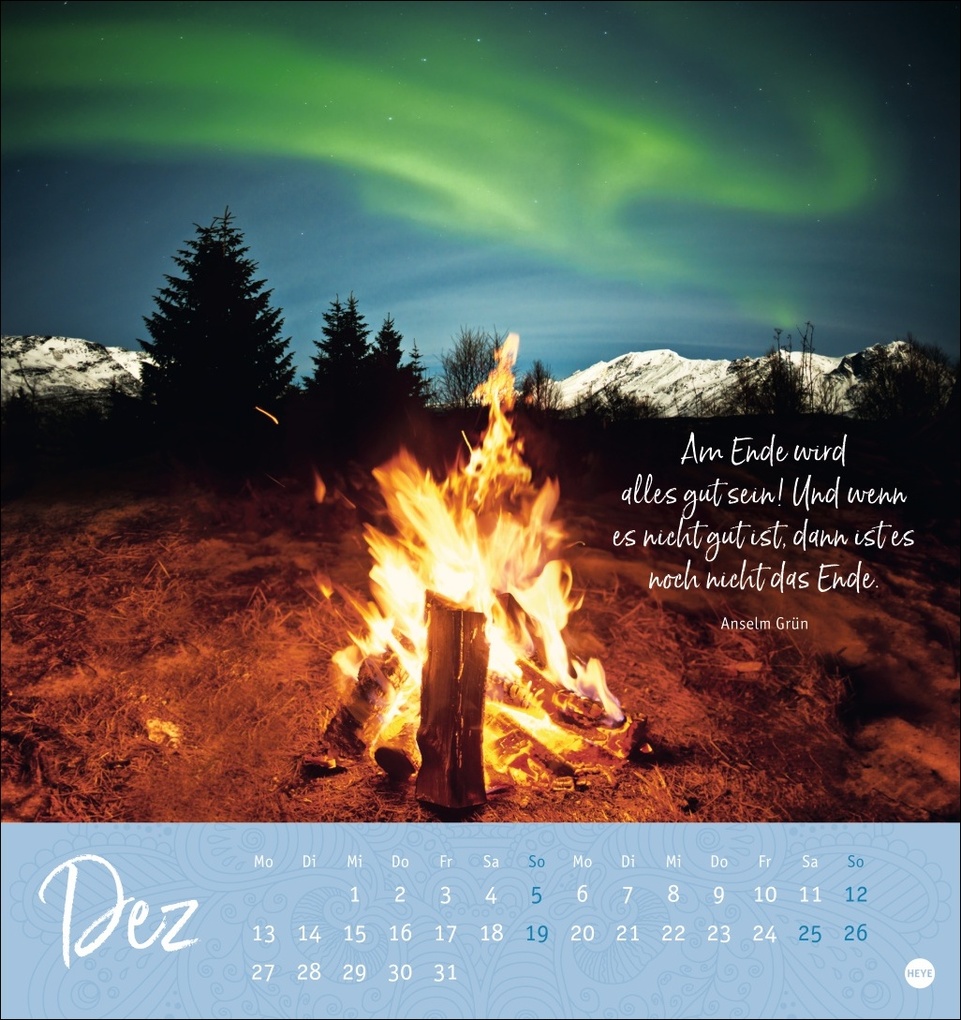 Weitere Ansicht: Augenblicke voller Zuversicht Postkartenkalender 2027