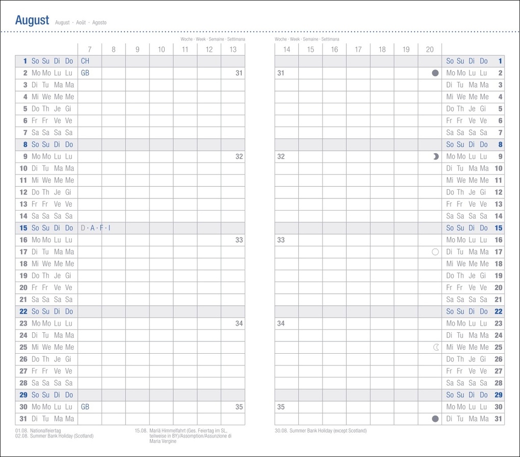 Weitere Ansicht: Monats-Taschenkalender, schwarz 2027