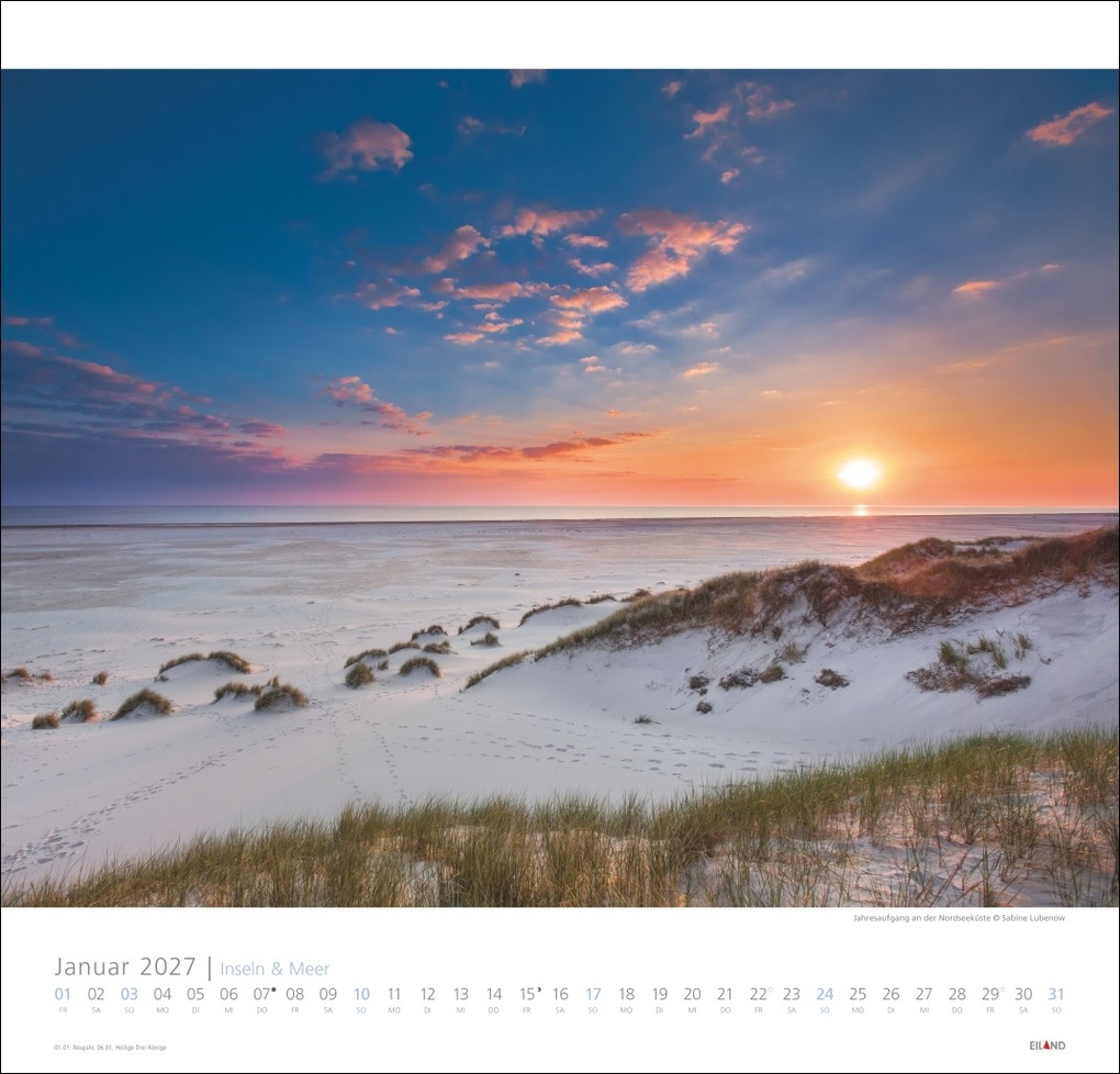 Weitere Ansicht: Inseln und Meer Edition Kalender 2027