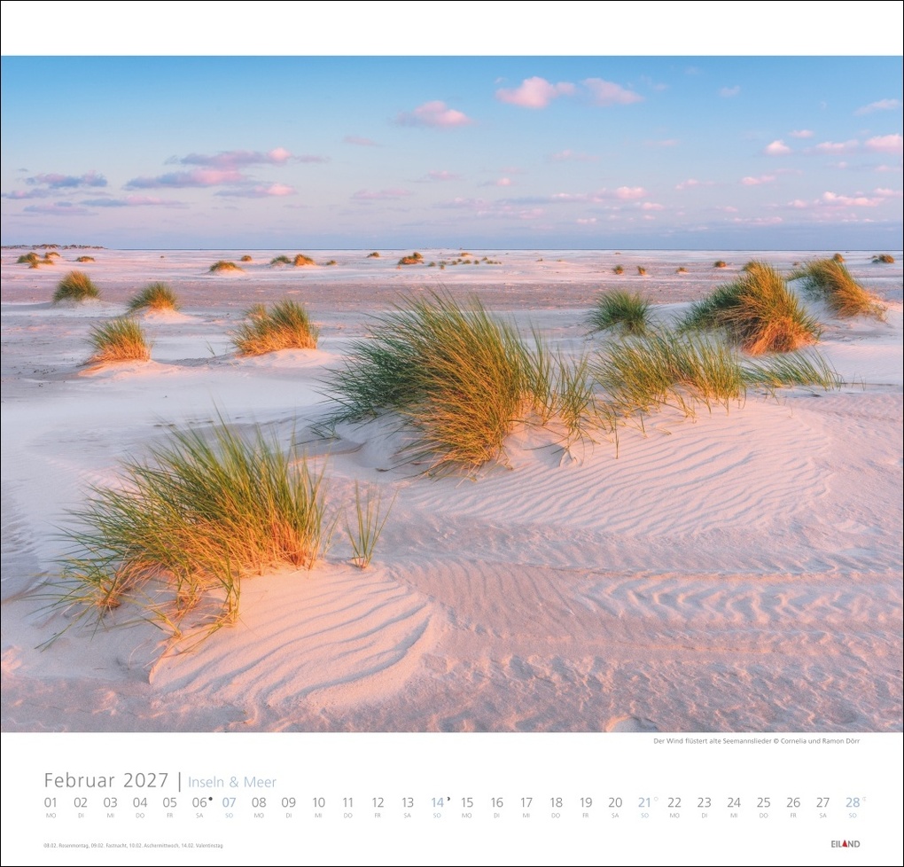 Weitere Ansicht: Inseln und Meer Edition Kalender 2027