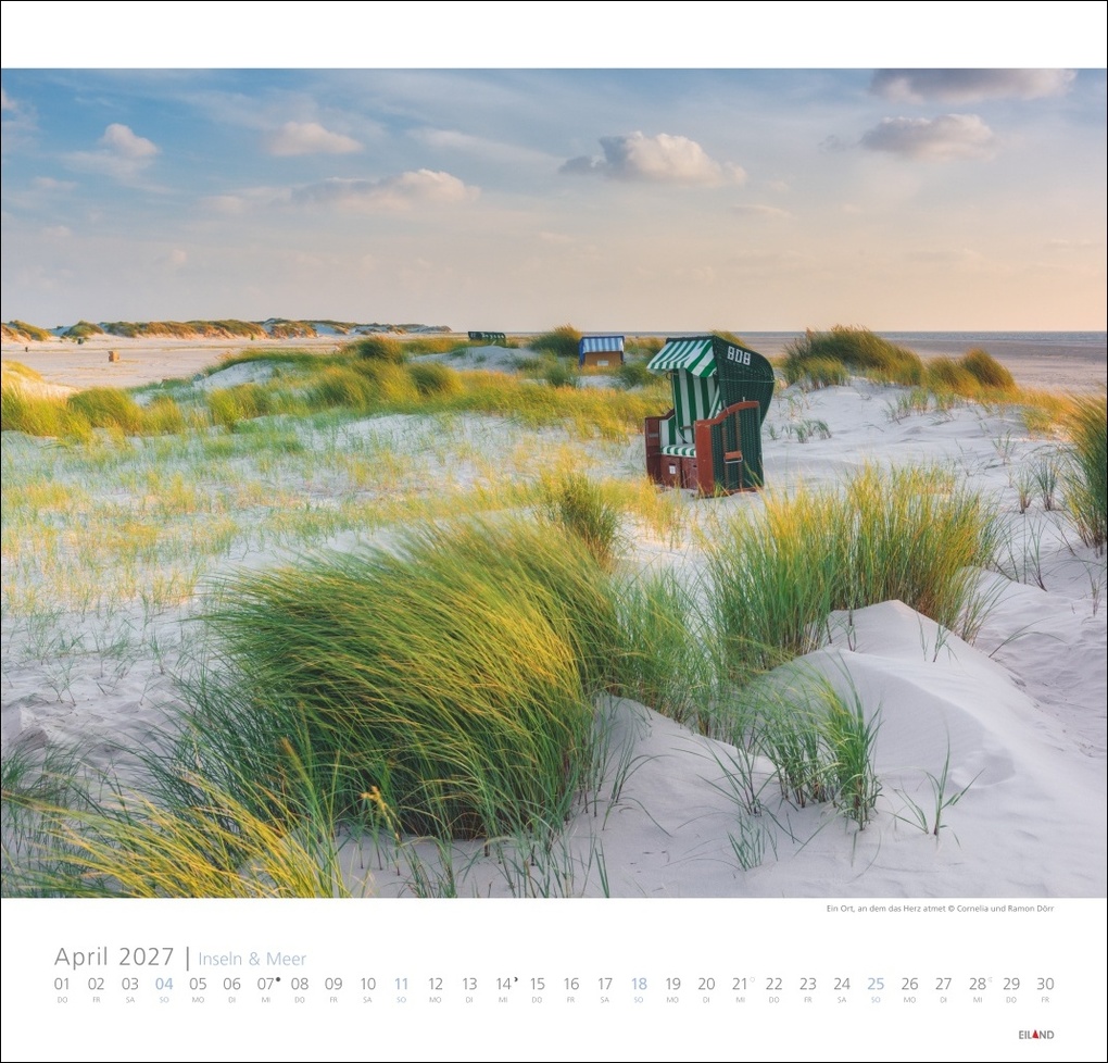 Weitere Ansicht: Inseln und Meer Edition Kalender 2027