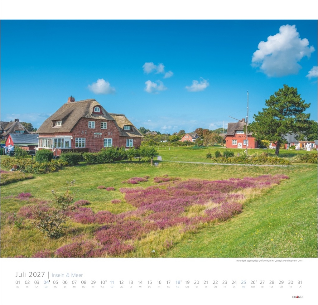 Weitere Ansicht: Inseln und Meer Edition Kalender 2027