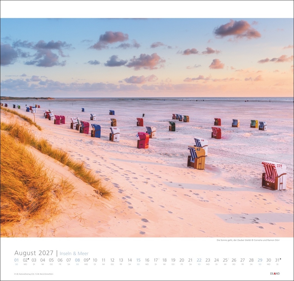 Weitere Ansicht: Inseln und Meer Edition Kalender 2027