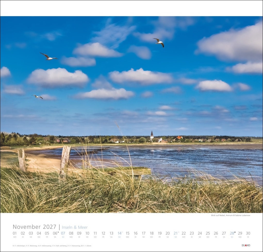 Weitere Ansicht: Inseln und Meer Edition Kalender 2027