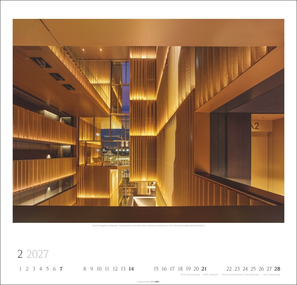 Weitere Ansicht: Moderne Architektur Kalender 2027