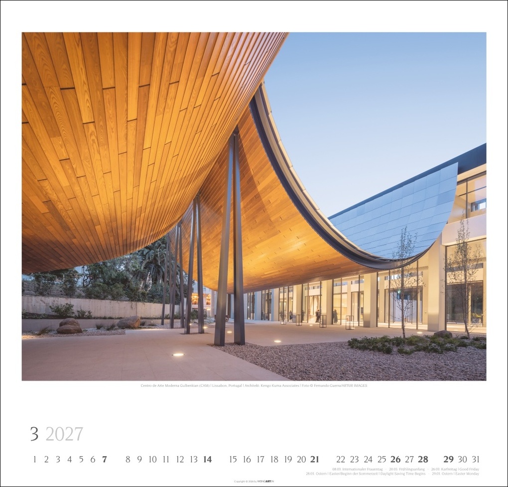 Weitere Ansicht: Moderne Architektur Kalender 2027