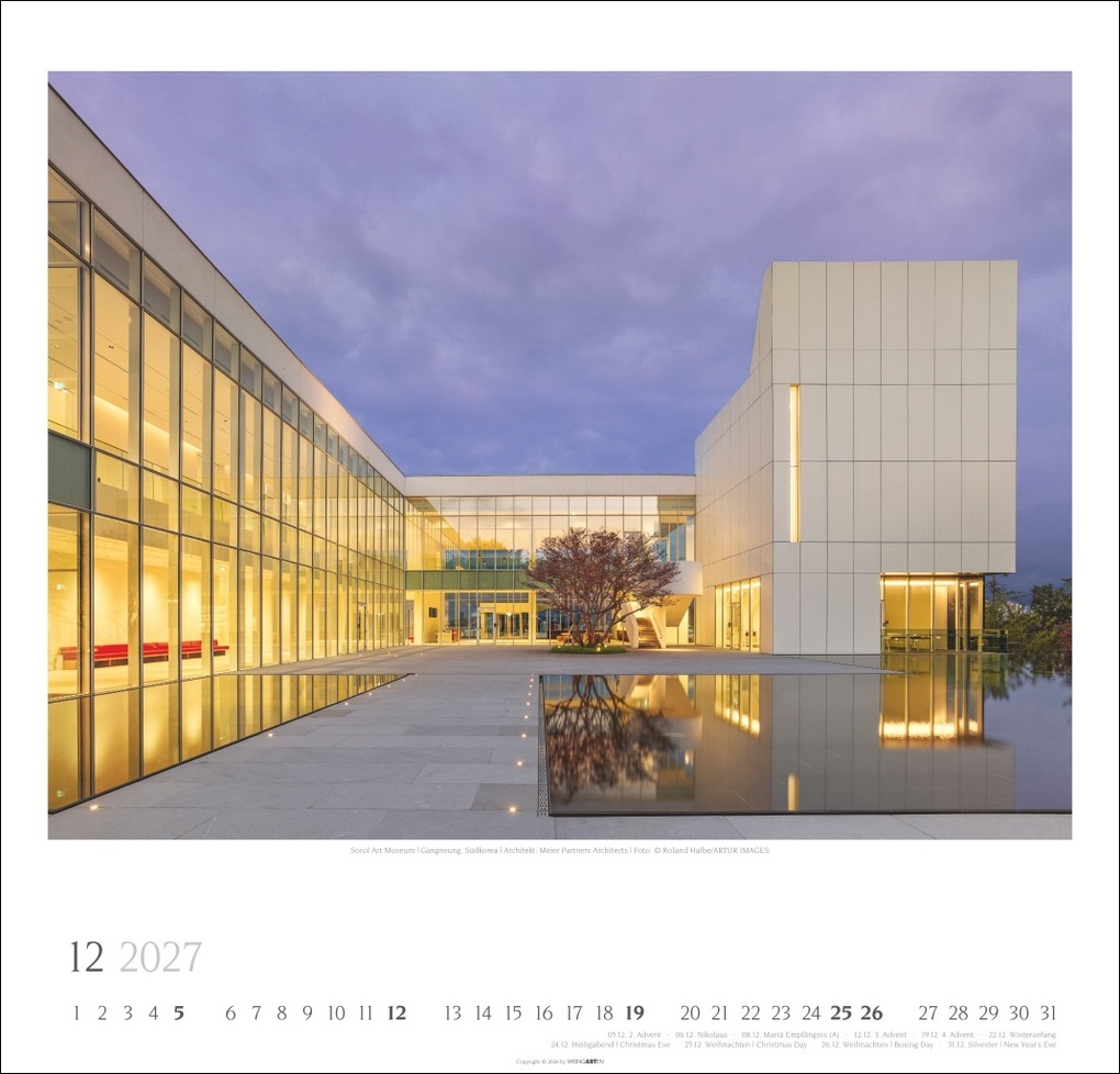 Weitere Ansicht: Moderne Architektur Kalender 2027