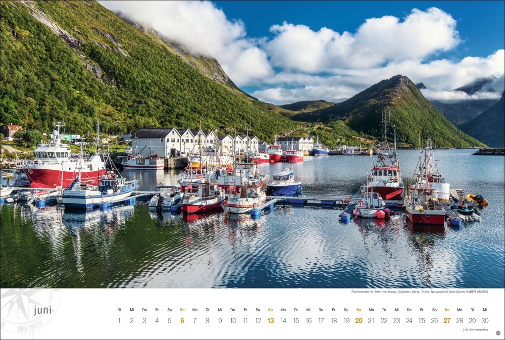 Weitere Ansicht: Hurtigruten Globetrotter Kalender 2027 - Von unberührten Fjorden und stillen Bergen