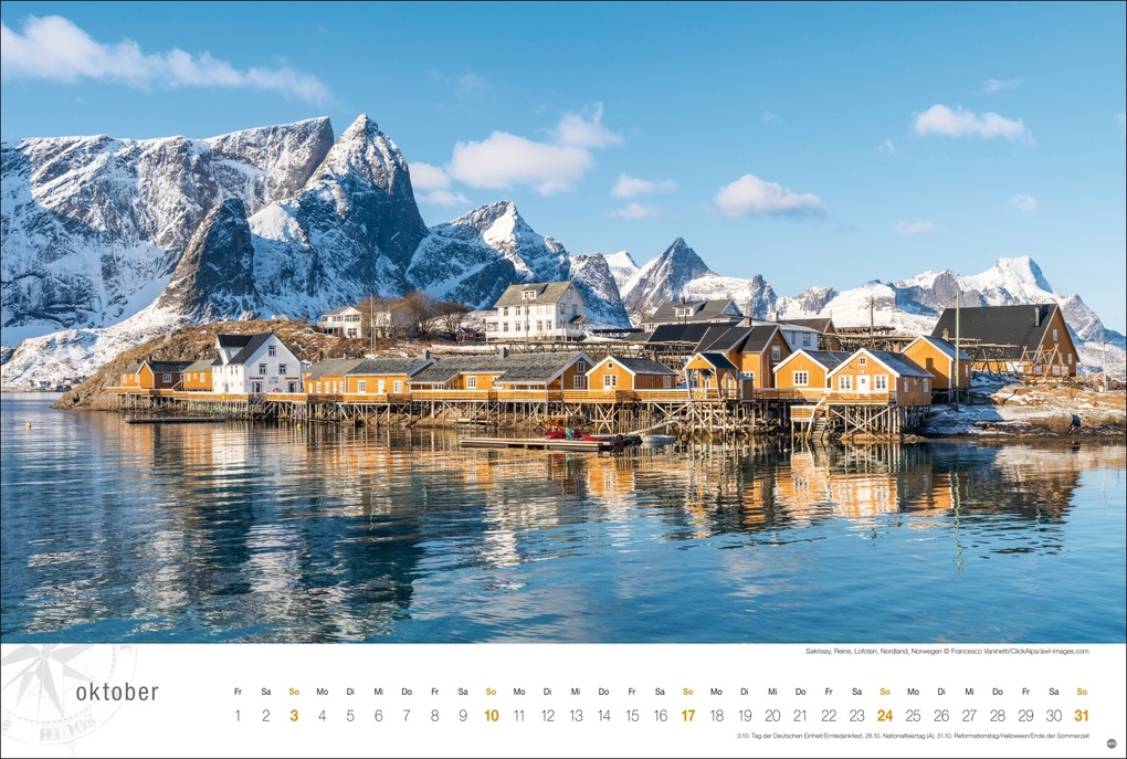 Weitere Ansicht: Hurtigruten Globetrotter Kalender 2027 - Von unberührten Fjorden und stillen Bergen