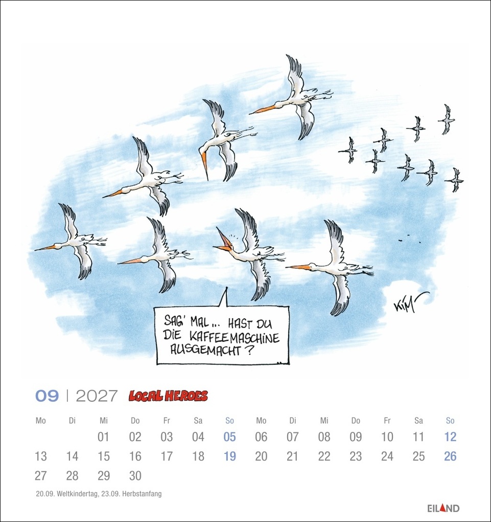 Weitere Ansicht: Local Heroes Postkartenkalender 2027 - Vom Leben hinterm Deich | Kim Schmidt